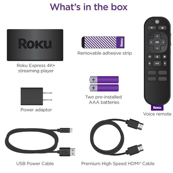 Roku Express 4K+ Streaming Device - Picture 5 of 9